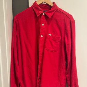 Red flannel work shirt from polo.